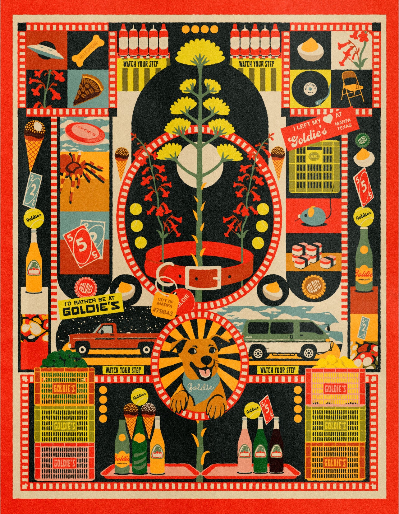 Goldie’s Folklore Print