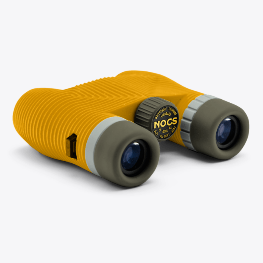 Standard Issue 10X Waterproof Binoculars - Beeswax (Yellow)